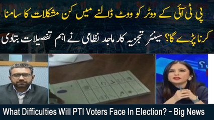 What difficulties will PTI voters face in election? - Big News