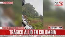 Al menos 33 muertos y varios desaparecidos tras un derrumbe de tierra en Colombia