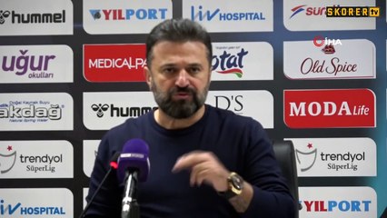 Bülent Uygun: "Çok eksiğimiz vardı, istediğimiz oyunu oynayamadık"