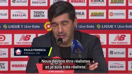 18e j. - Fonseca répond à Zhegrova sur la Ligue des champions : "Nous devons être réalistes"