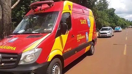 Bombeiros são acionados para resgatar criança de 12 anos que caiu de cabeça em cachoeira no Santa Cruz