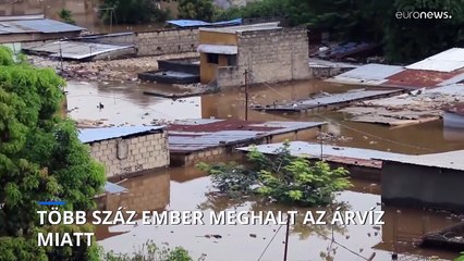 Kiönött a Kongó-folyó Kinshasában