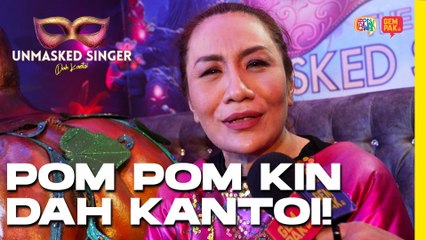 Pom Pom Kin adalah Ratu Dangdut Amelina gais! | Unmasked Singer S4