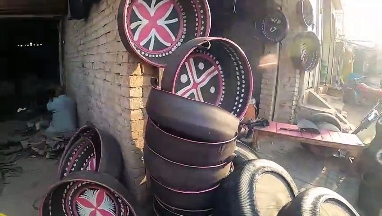 Making of Amazing Shoes from Old Tires