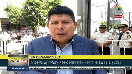 Fuertes medidas de seguridad en la toma de posesión de Bernardo Arévalo