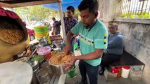 Very Rare Chole Kulche Stall in South India - Indian Street Food