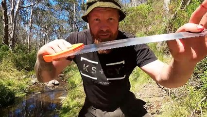 We Built A Bushcraft Survival Hunting Shelter + The Best Ever Camp Fire Meal