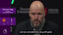 Ten Hag 'disappointed' with Tottenham draw