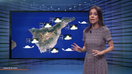La previsión del tiempo en Canarias para el 15 de enero de 2024, en Atlántico Televisión.
