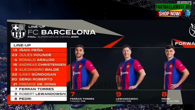 Real Madrid 4 - Barcelona 1. Spanish Super Cup Final