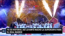Ya es historia: así levantó Nacho la Supercopa para el Real Madrid