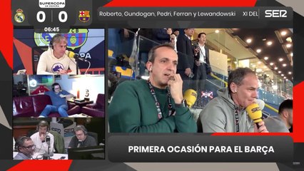 La narración de los goles de la final de la Supercopa de España: Real Madrid 4 - Barcelona 1