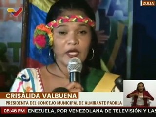Zulia | Juramentada Crisalida Valbuena como Pdta. del Concejo Municipal de Almirante Padilla