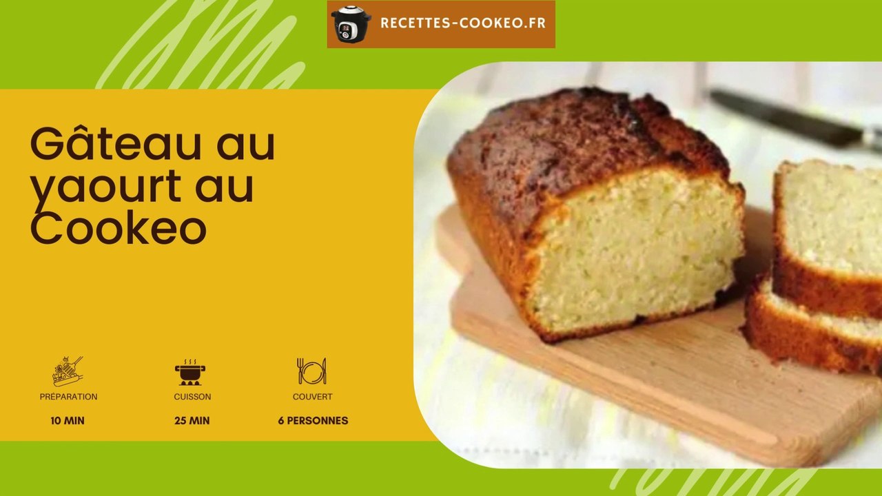 Gâteau au yaourt au Cookeo