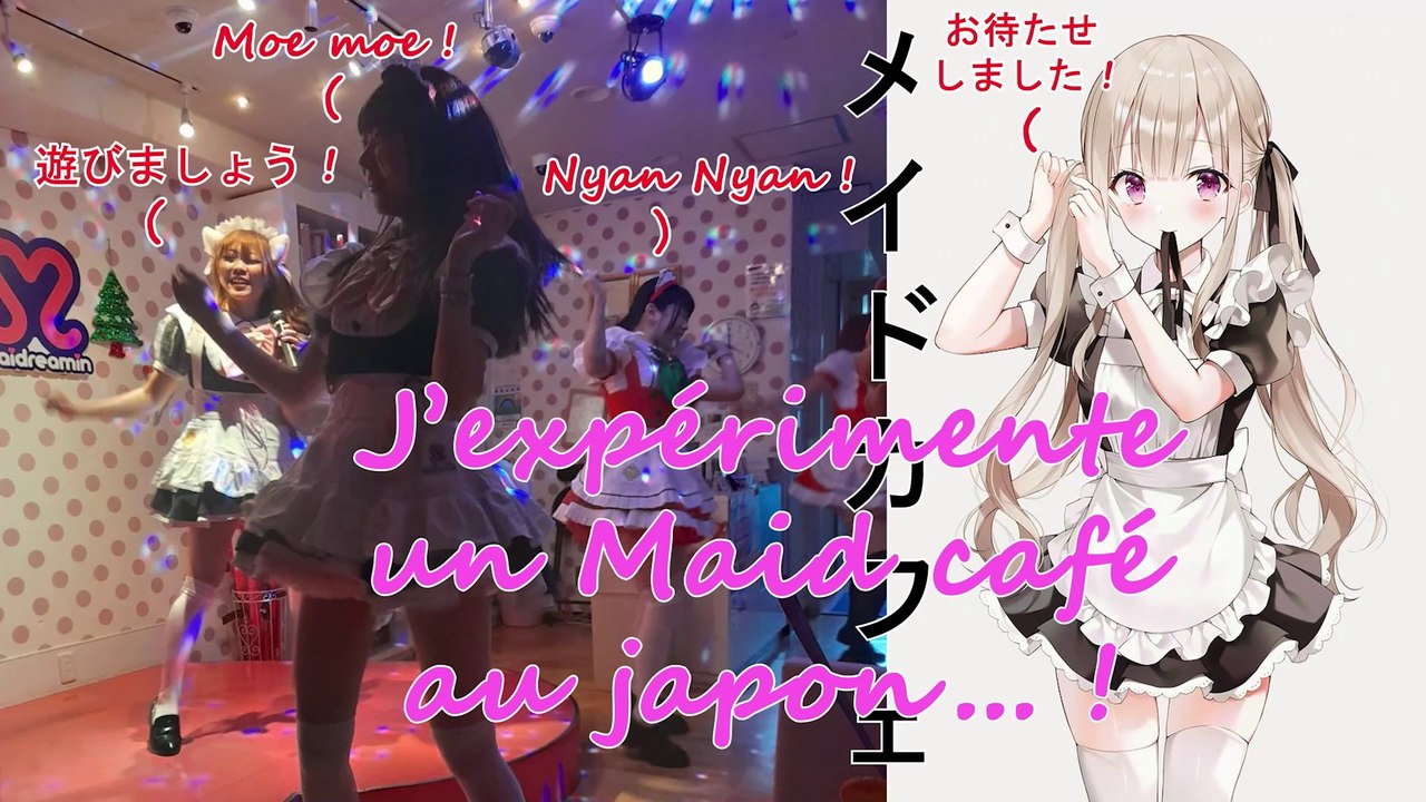 Maid Café au Japon. J'ai testé et ...c'est spécial !