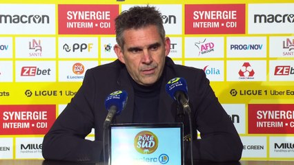 Gourvennec : "Il va falloir qu'on s'accroche"