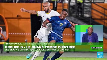 CAN 2024 : Le Ghana battu logiquement par le Cap-Vert (2-1)