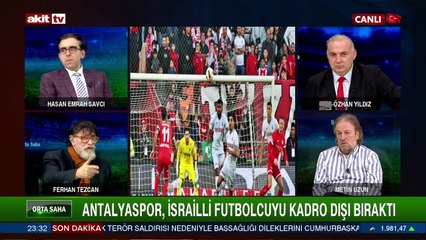 Antalyaspor, İsrailli futbolcuyu kadro dışı bıraktı