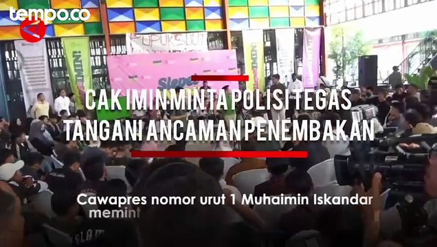 Cak Imin Minta Polisi Tegas Tangani Ancaman Penembakan di Media Sosial