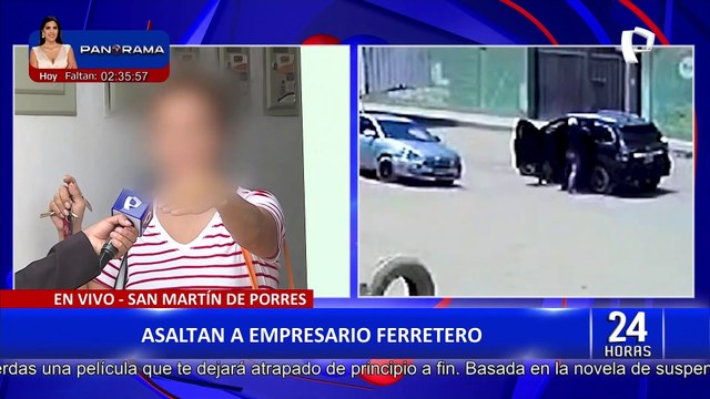Asaltan a empresario ferretero y le arrebatan 80 mil soles en SMP