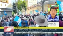 En Guatemala persiste el retraso en la toma de posesión del presidente Bernardo Arévalo