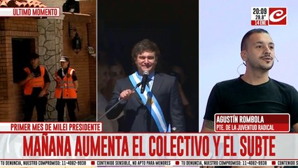 Agustín Rombolá: "Las medidas contra los trabajadores son peores que las del macrismo"