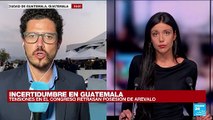 Informe desde Ciudad de Guatemala: comunidad internacional pide que se entregue el poder a Arévalo