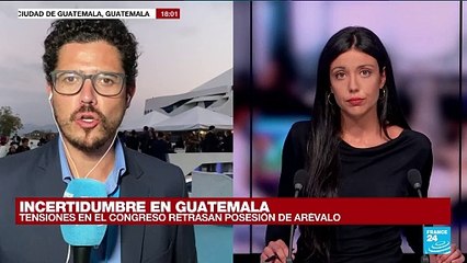 Informe desde Ciudad de Guatemala: comunidad internacional pide que se entregue el poder a Arévalo