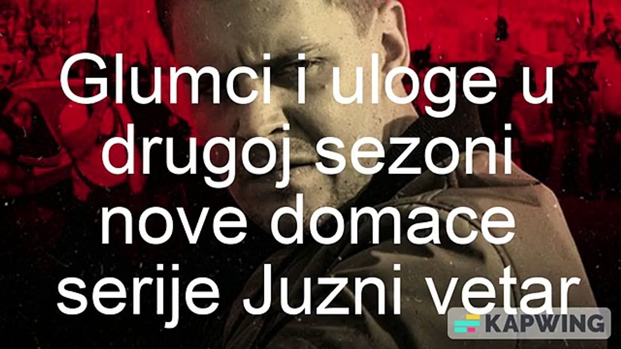 Juzni vetar sezona 3 (domaca serija 2023) - svi glumci i uloge u seriji