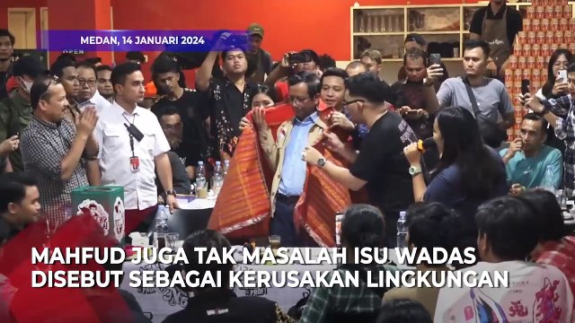 Cawapres Mahfud MD Tak Masalah Isu Wadas Dibahas Saat Debat Pilpres Keempat