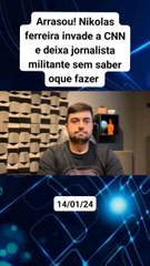 Arrasou ! Nikolas Ferreira invade CNN e deixa jornalista sem saber o que fazer