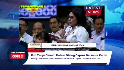 Full Tanya Jawab Capres 01 Dalam Dialog Capres Bersama Kadin#3