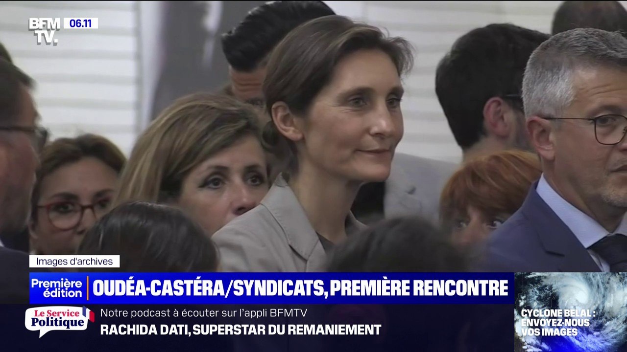 Au cœur d'une polémique sur la scolarisation de ses enfants à Stanislas, Amélie Oudéa-Castéra doit rencontrer les syndicats de l'Éducation nationale ce lundi
