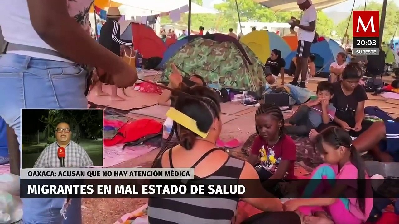 Graves problemas de salud afectan a cientos de migrantes por condiciones adversas