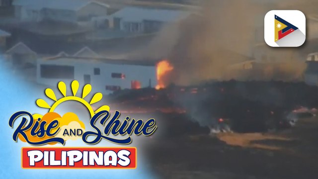 Bulkan sa Iceland, muling nagbuga ng lava