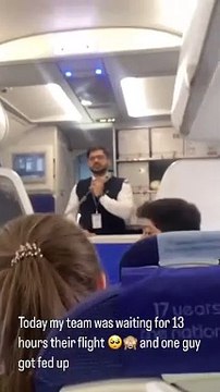 Indigo passenger punches pilot announcing flight delays