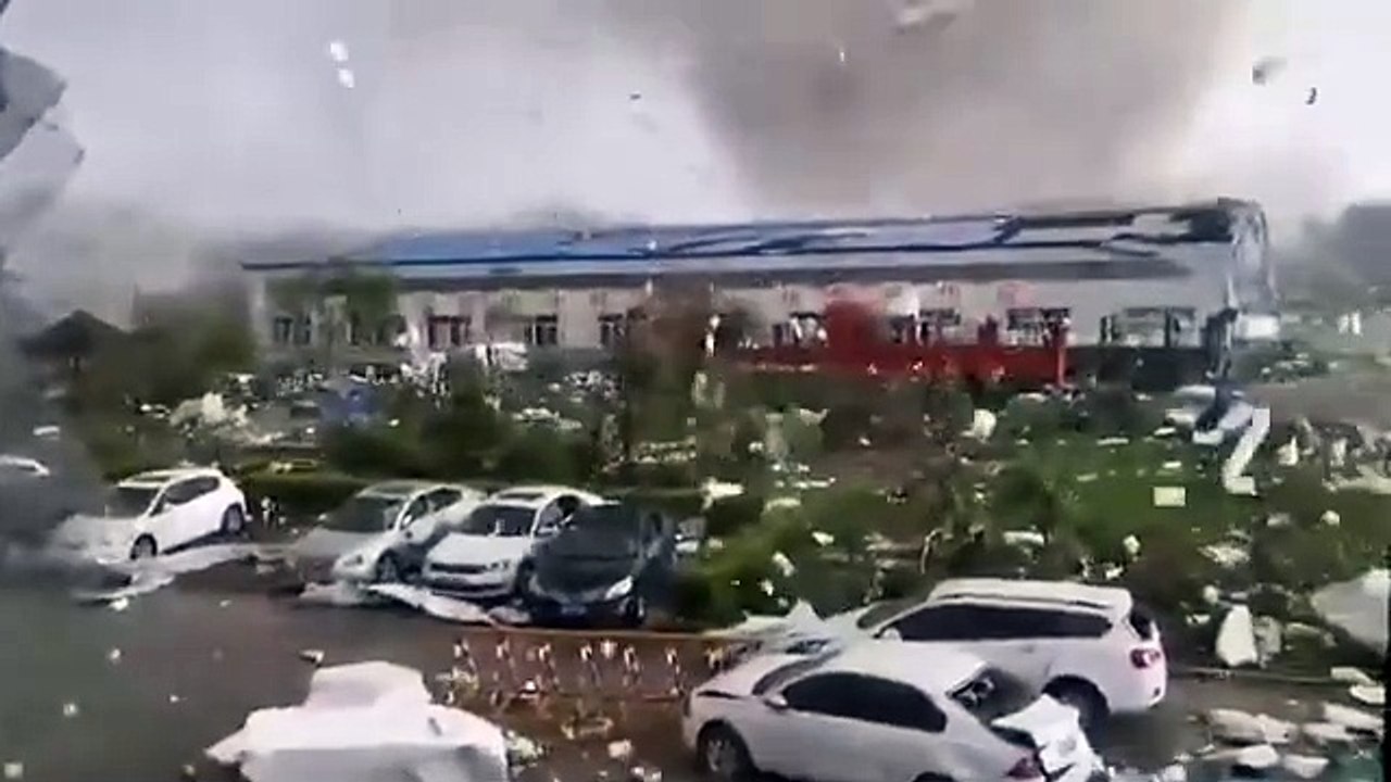 Kaiyuan City, China EF4 Tornado - July 3, 2019