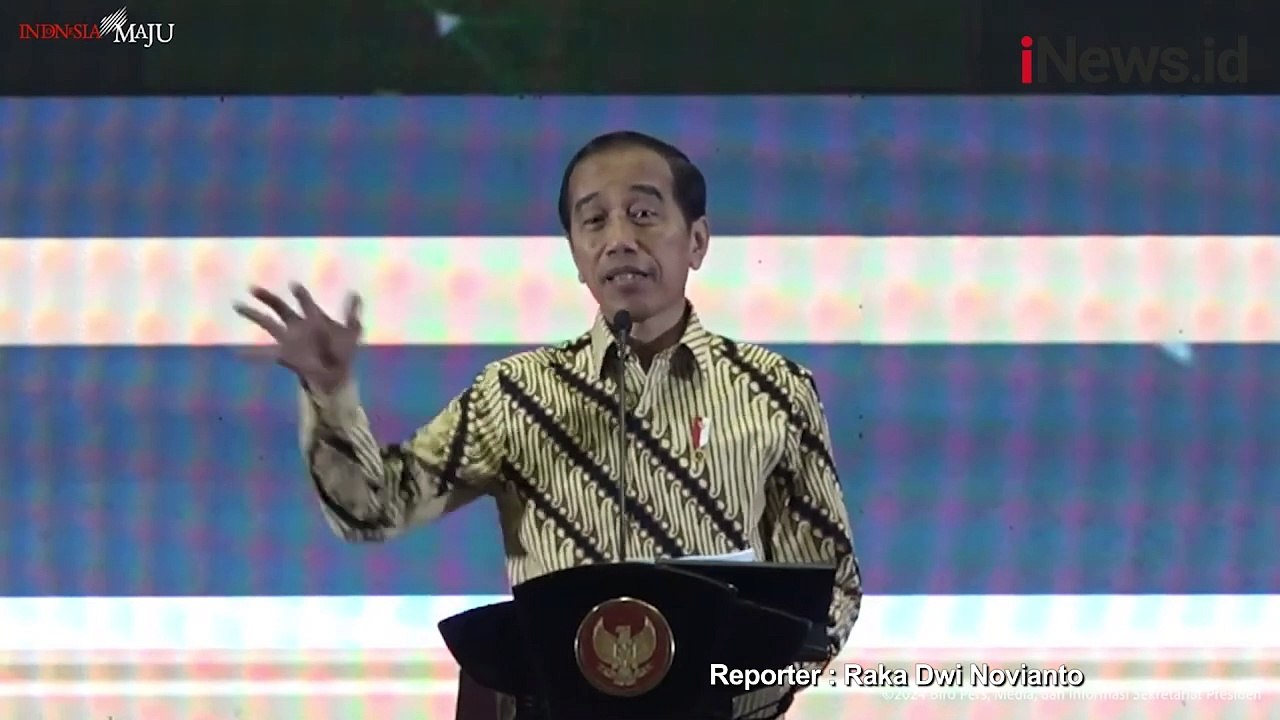 SDA Melimpah Tak Cukup Jadikan Negara Maju, Jokowi Sebut Butuh SDM Unggul dan IPTEK Berkualitas