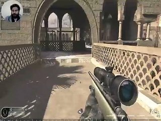 Call of Duty 4 Sniper Showdown_ Usman vs. Zeeshan vs. Haroon in an Epic Friends' Battle! _ ZeeBaba