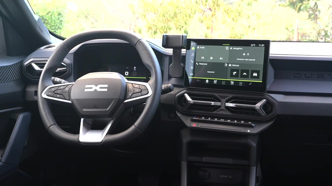Der neue Dacia Duster - Ein digitaler und besser vernetzter Innenraum