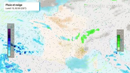 Vers d'importantes chutes de neige mercredi ? Une journée à suivre de près !