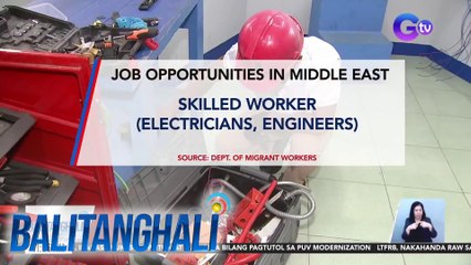 Mga Bansa sa Middle East at Europe Kailangan ang Pinoy Skilled Workers 🌍