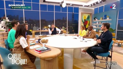 Thomas Sotto et Marie Portolano réagissent à l'intervention de William Leymergie dans "Bonjour !" sur TF1.