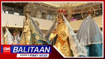 Higit 70 replika ng Birhen ng Antipolo naka-exhibit sa isang mall