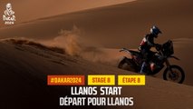 Llanos starts - Stage 8 - #Dakar2024