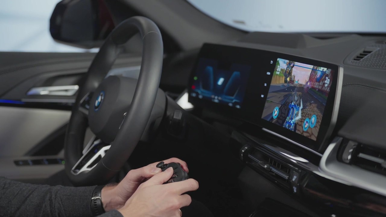 BMW Operating System 9 Controller-Based Gaming