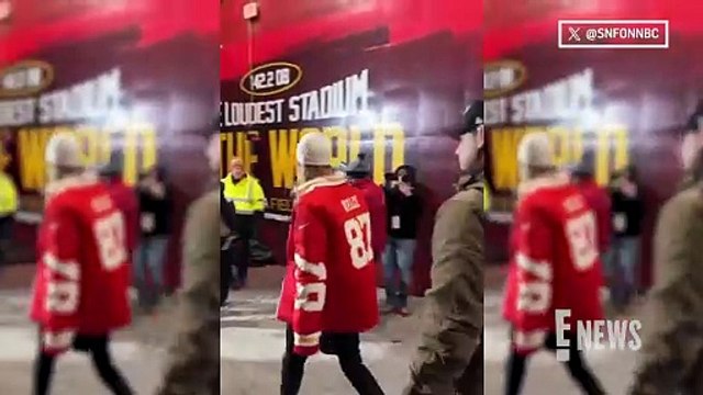 Taylor Swift Tackles the Cold During Travis Kelce's AFC Wild Card Game