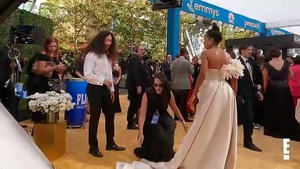 Kerry Washington GLAMBOT_ BTS at 2022 Emmys
