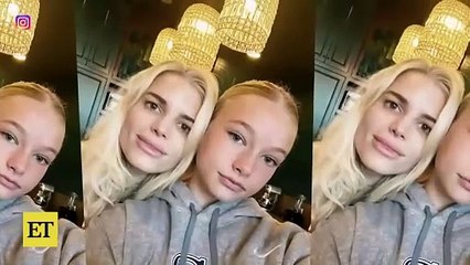 Jessica Simpson and Daughter SPOOF 'Chicken or Tuna' Moment From Newlyweds