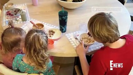 Chris Pratt Shares Rare Photo of All 3 Kids Together _ E! News